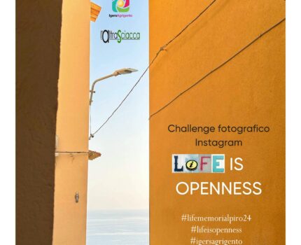 Il regolamento del Challenge Fotografico Instagram “LIFE is openness”