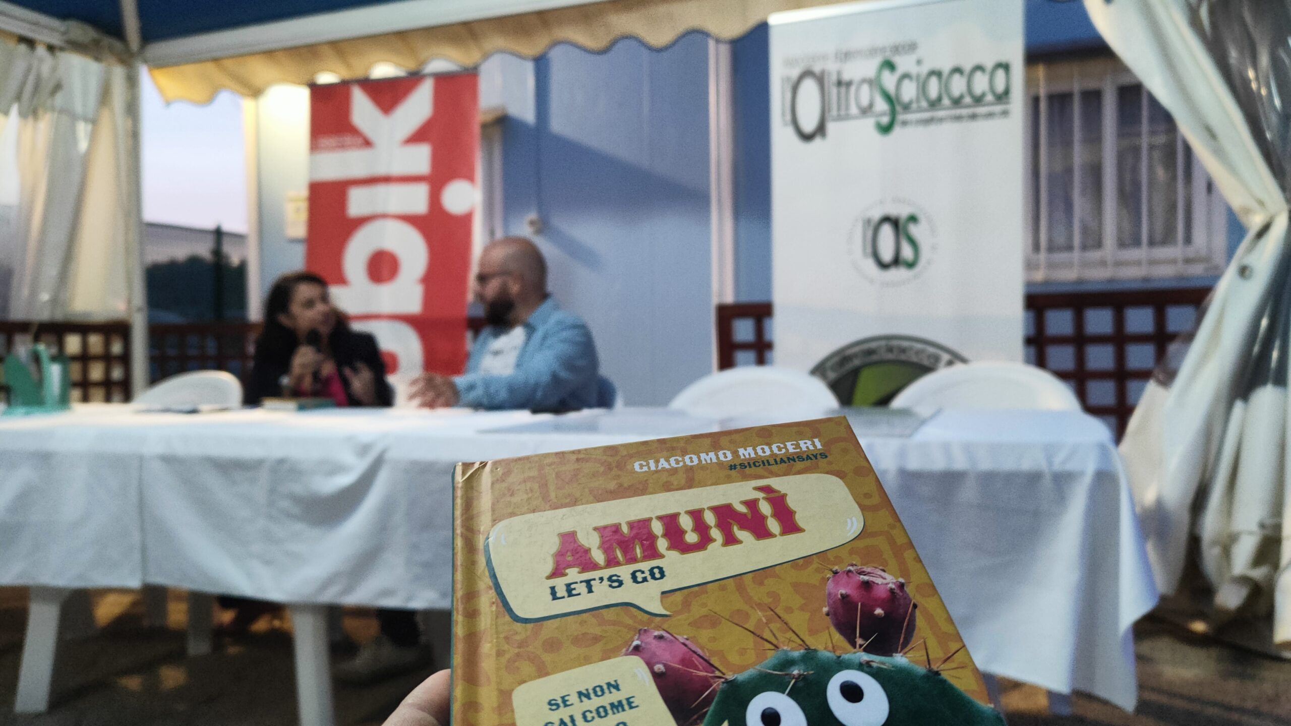 Presentato a Sciacca il libro “Amunì – Let’s go” di Giacomo Moceri e consegnati i premi di qualità della Caccia al Tesoro Fotografica LIFE